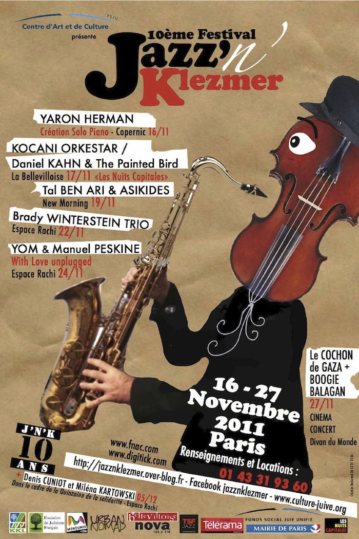 Le festival Jazz'N'Klezmer fête ses 10 ans