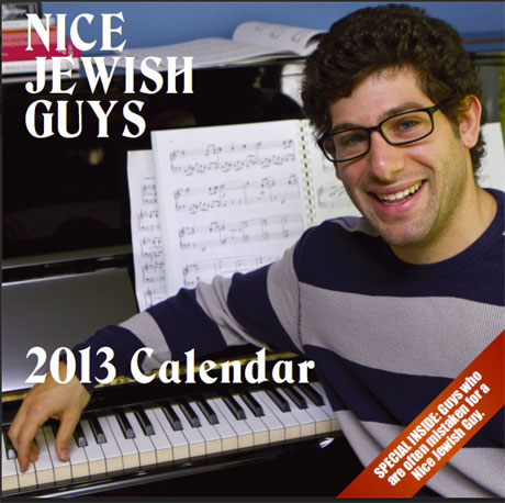Le Nice Jewish Guys Calendar 2013 est arrivé !