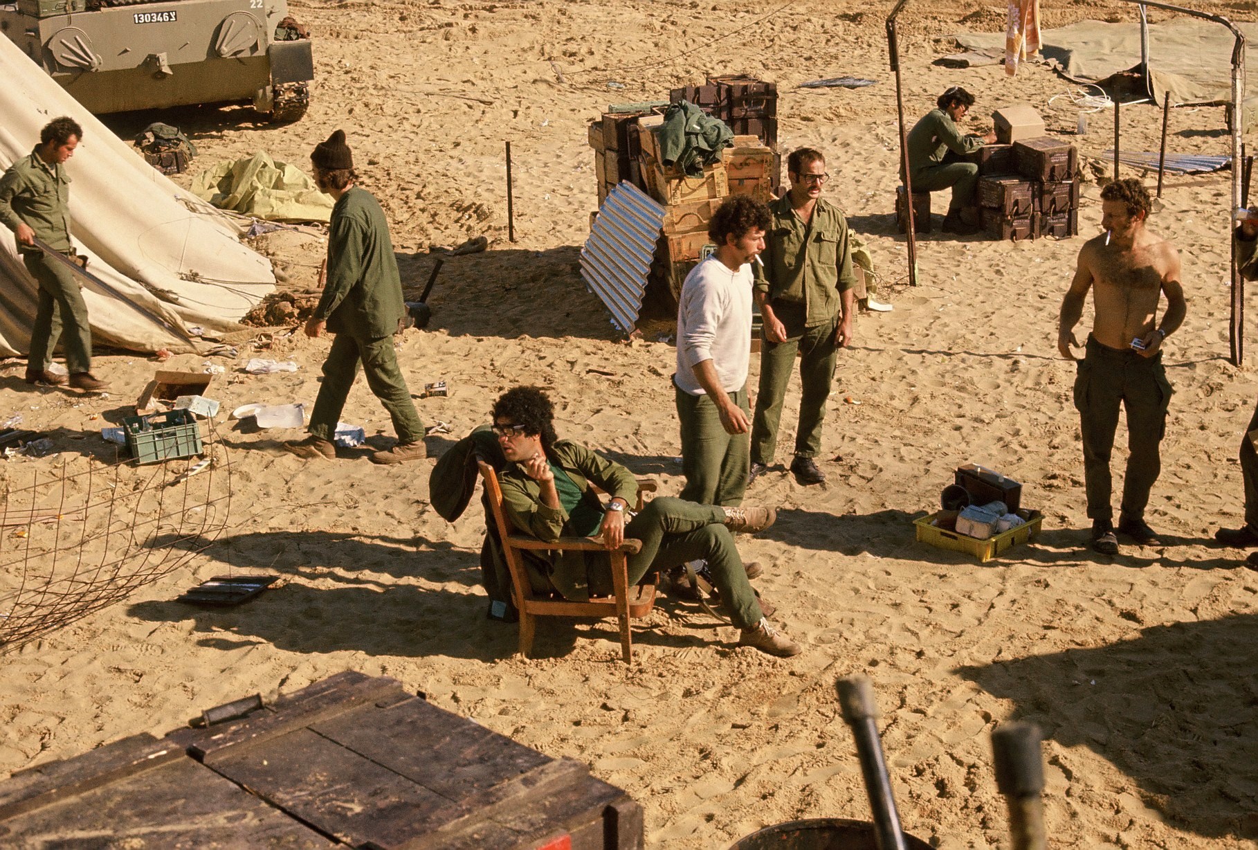 Des photos inédites de la guerre du Kippour (1)