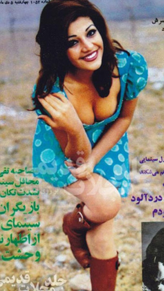 Photo représentant une femme en Iran, en jupe décolletée Jewpop