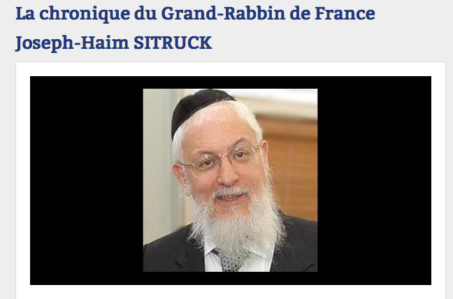 L’homophobie du rabbin Sitruk sur Radio J
