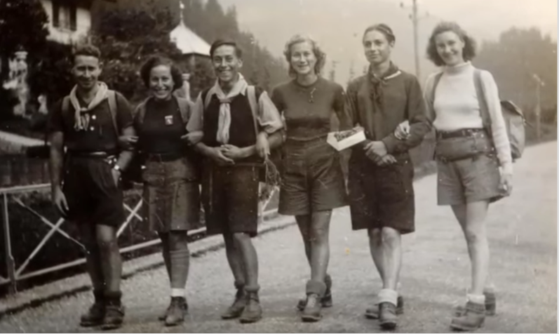 Maoz tsour, chanté par les Éclaireurs Israélites de France avant la guerre